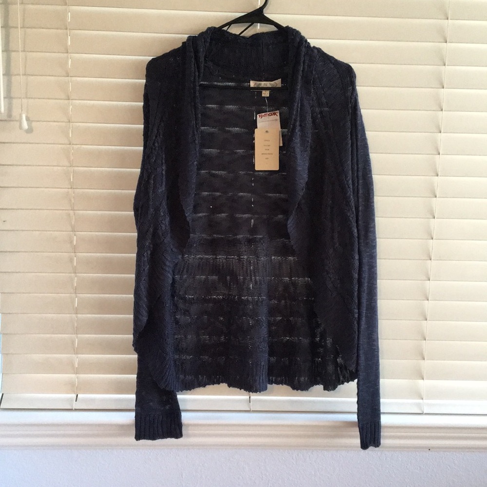 Navy blue cardigan